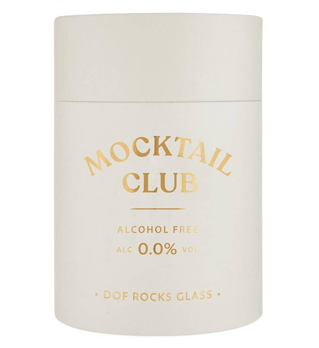 DOF Rocks Glass - Mocktail Club: Material