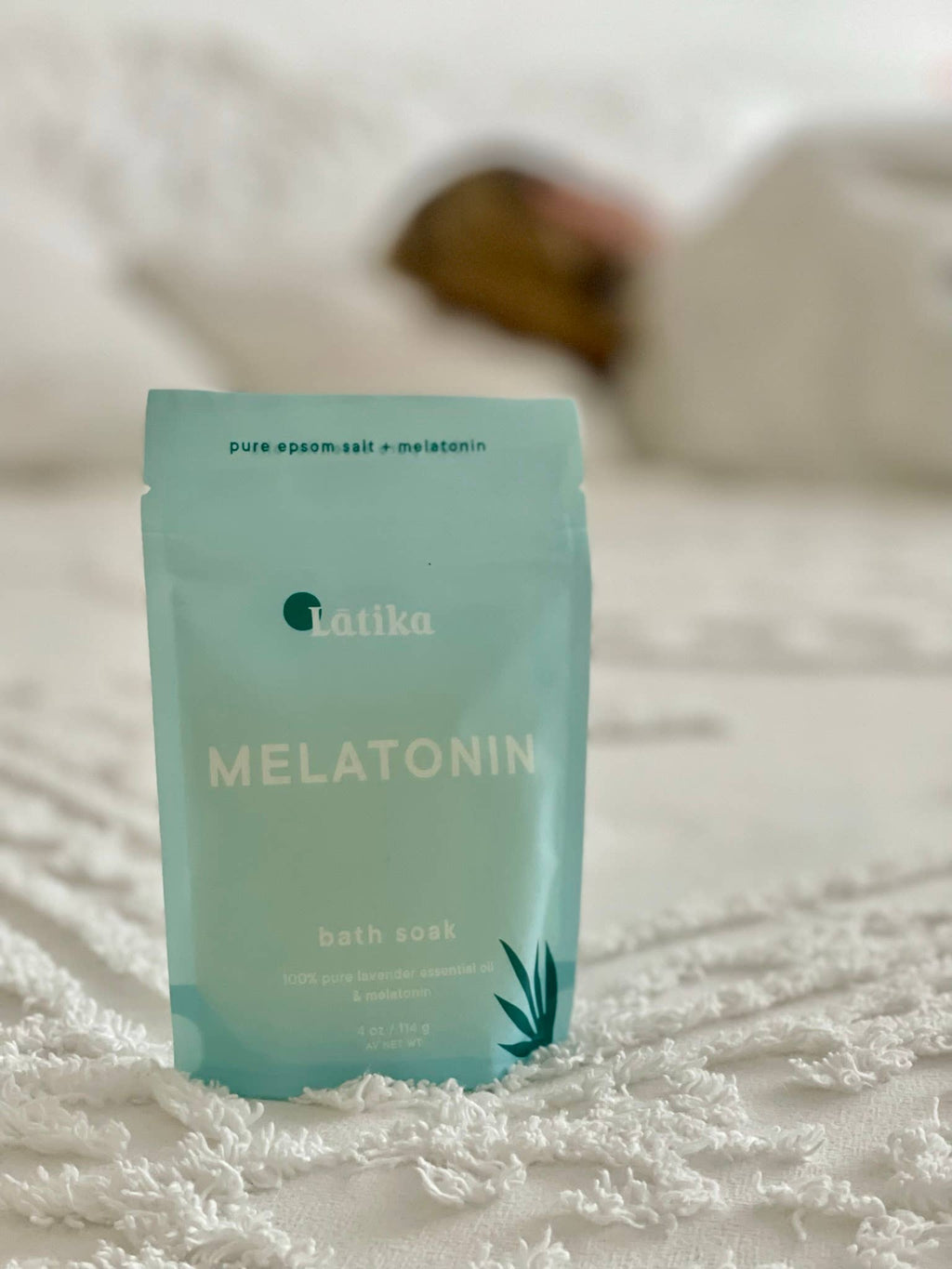 Melatonin Bath Salt for Sleep Assist