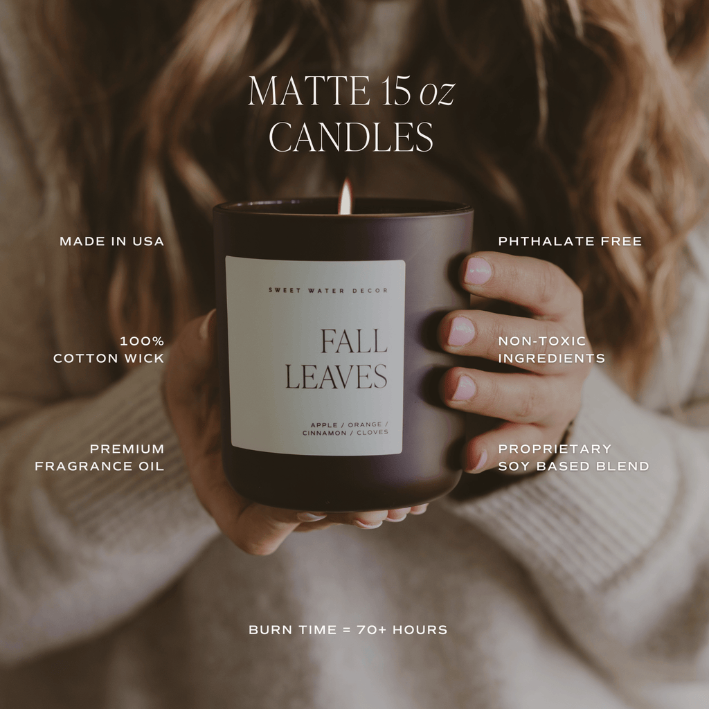 *NEW* Cinnamon Rolls 15 oz Soy Candle Matte Jar - Fall Decor