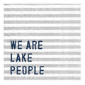 Face to Face Cocktail Napkin - We are Lake People