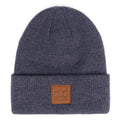 Unisex Heather Knit Classic Beanie Hat