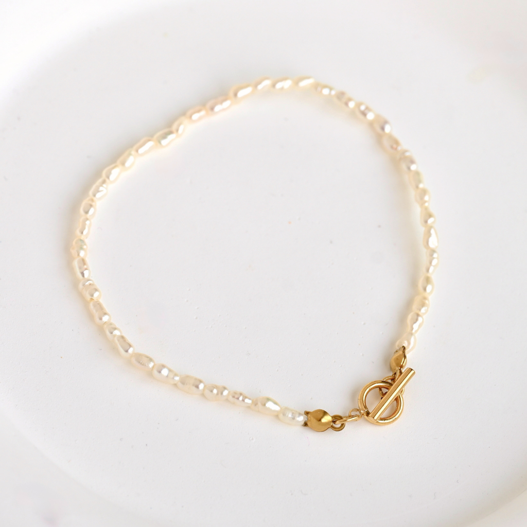 Rice Pearl Bracelet