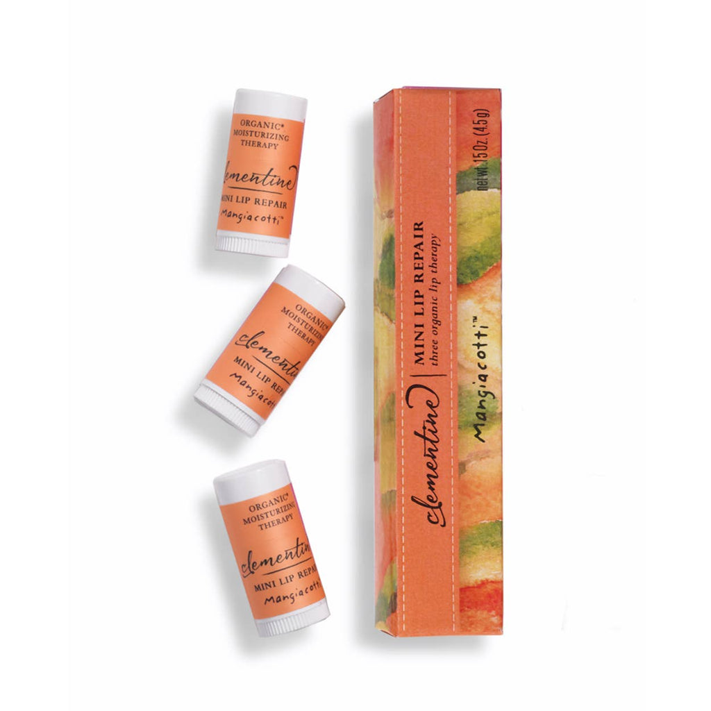 Clementine Mini Lip Repair by Mangiacotti, .15 oz each