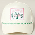 Pickleball Drink Embroidery Patch Trucker Hat