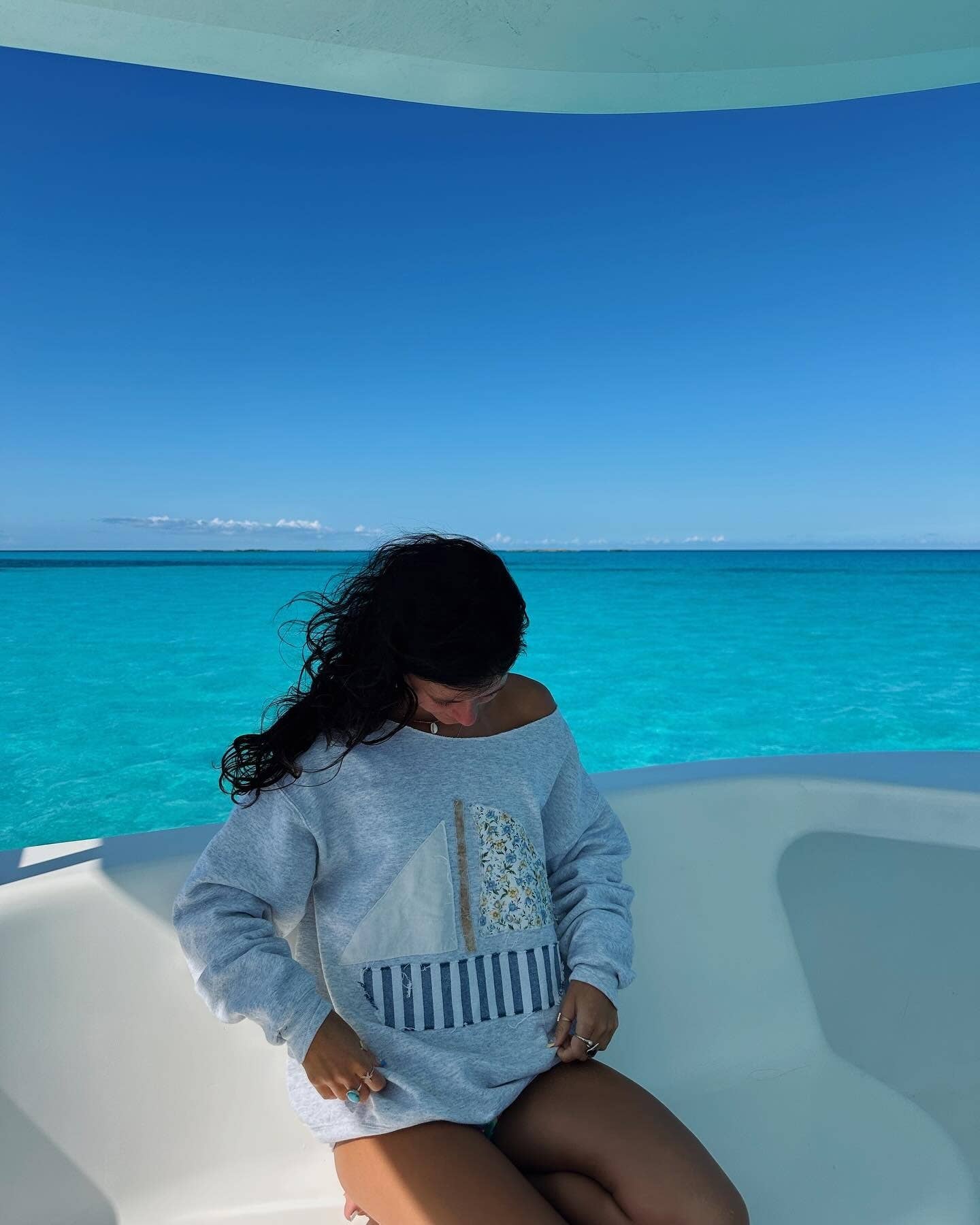 Sail Away Long Sleeve Top