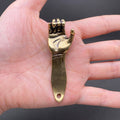 Brass Helping Hand Bottle Opener