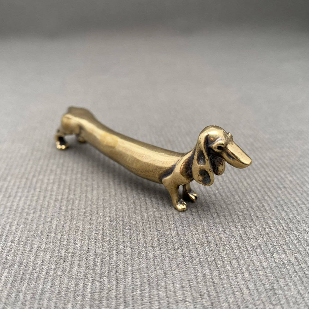 Brass Dachshund