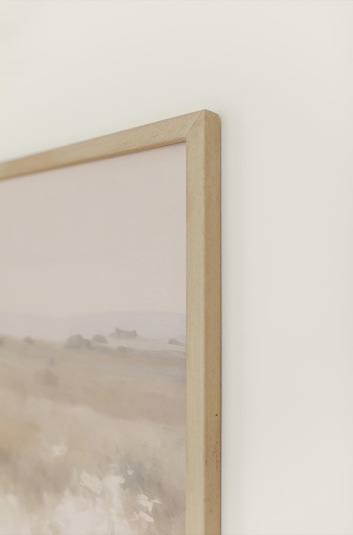 Wooden Frames - Painted Florals | Cottagecore Home Gift: 12x24 / White