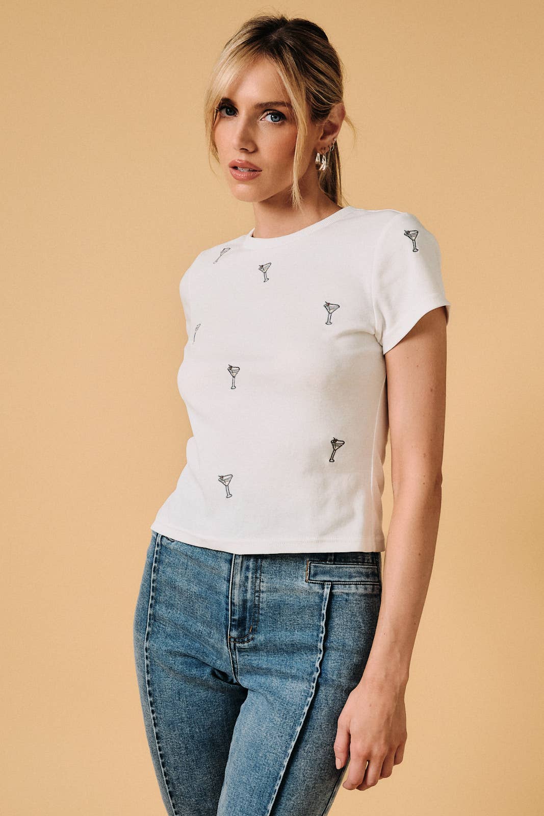 Martini Baby Tee