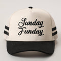 Sunday Funday Embroidered Two -Tone Mesh Trucker Hat