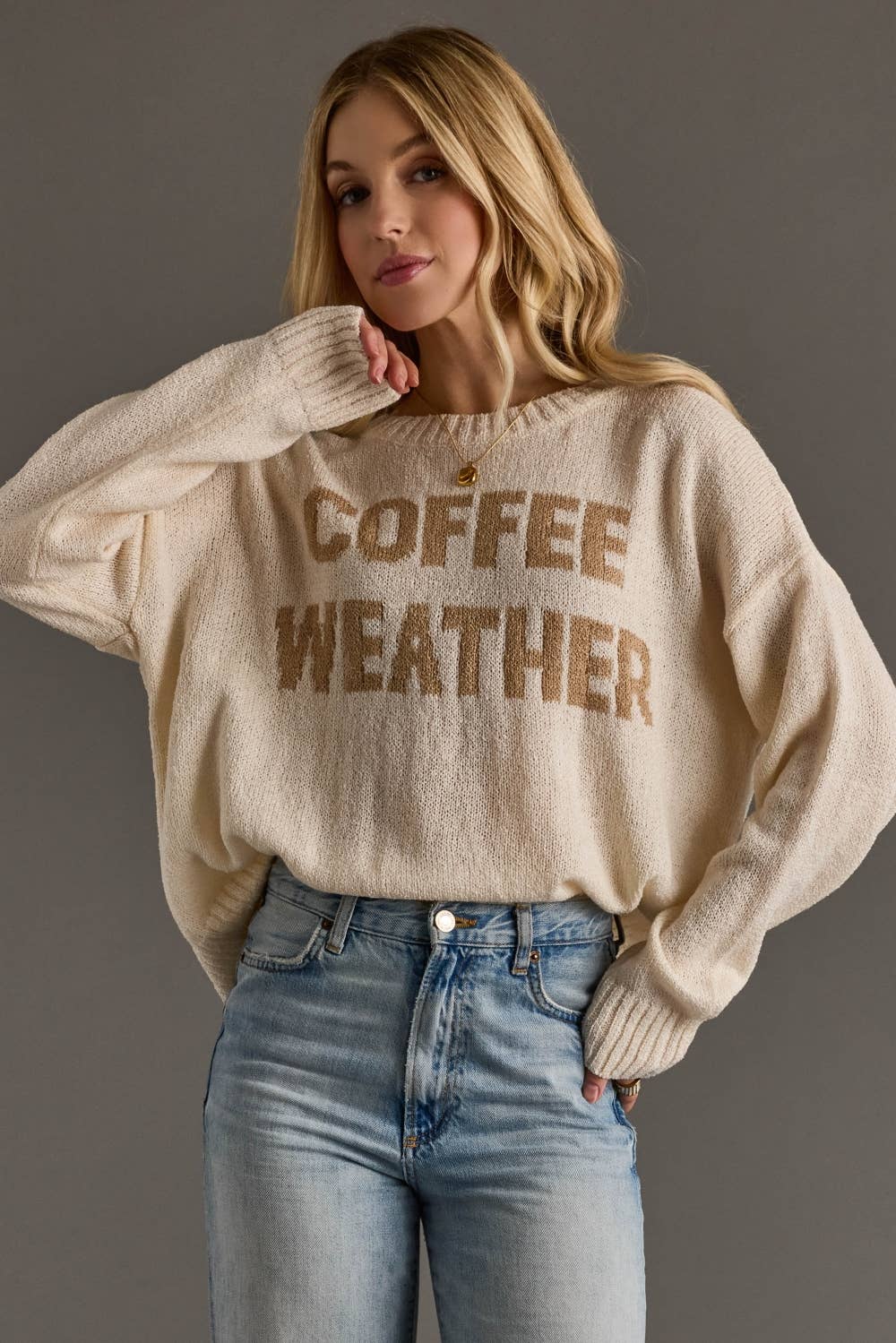 Coffee Weather Sweater