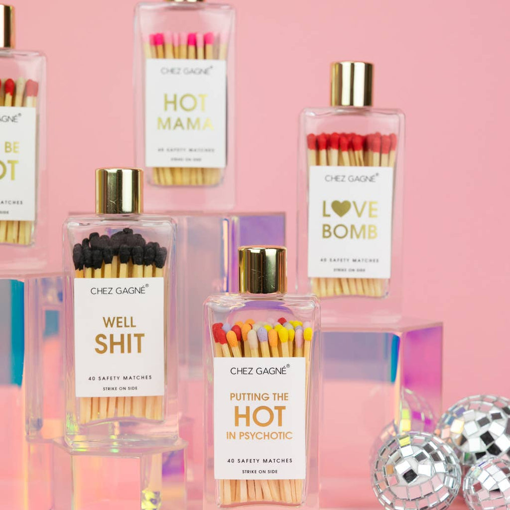 Well, Shit - Glass Bottle Matches