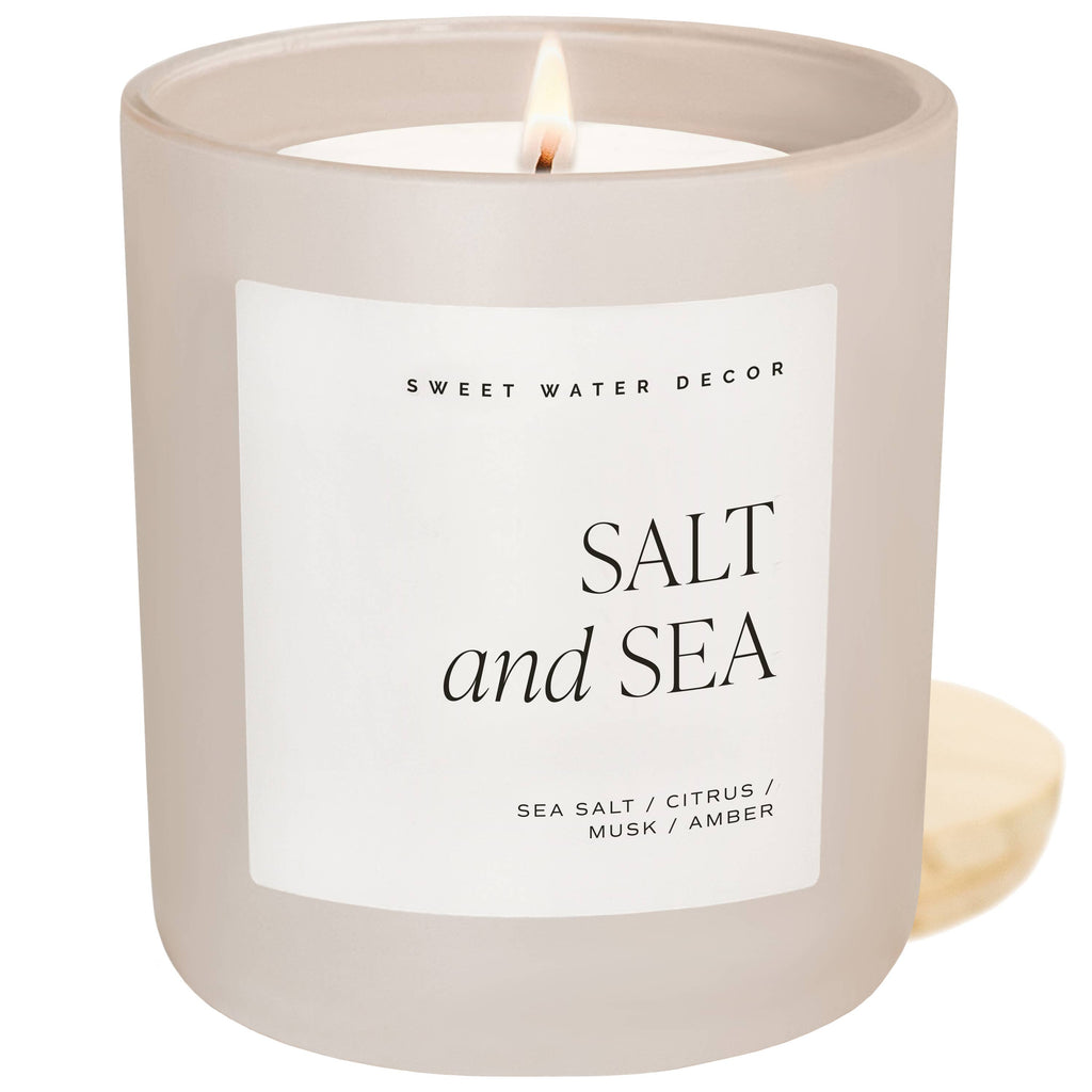 Salt and Sea Candle