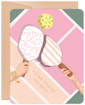 Pickleball Dink! Blank Friendship Card