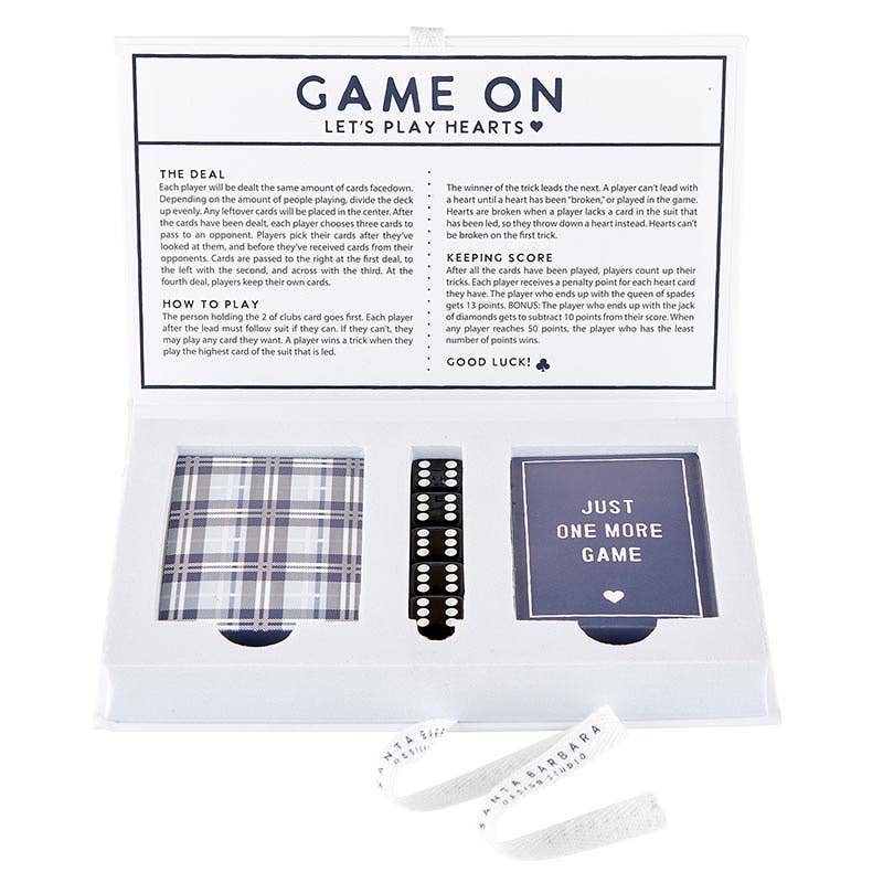 Face to Face Cards + Dice Book Box - Lake Game Night