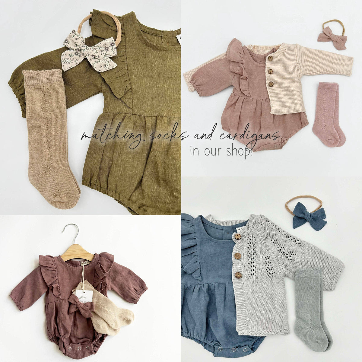 Gabriella Longsleeve Romper with Bow: Plum / 0-3 months