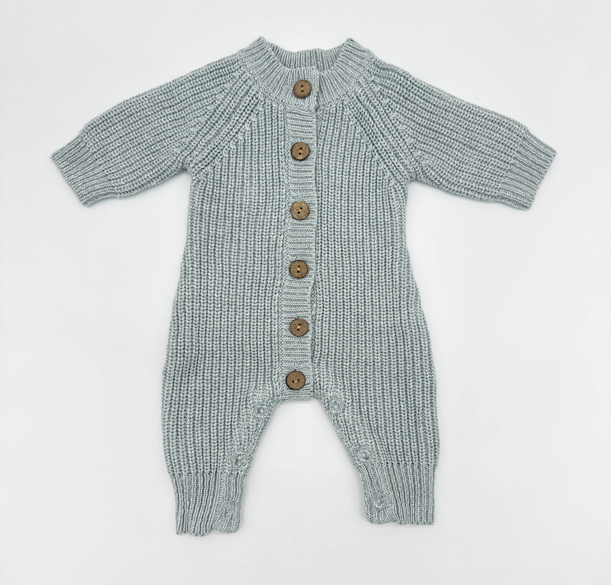 Cotton knitted Jumper Meko: Pine / Newborn