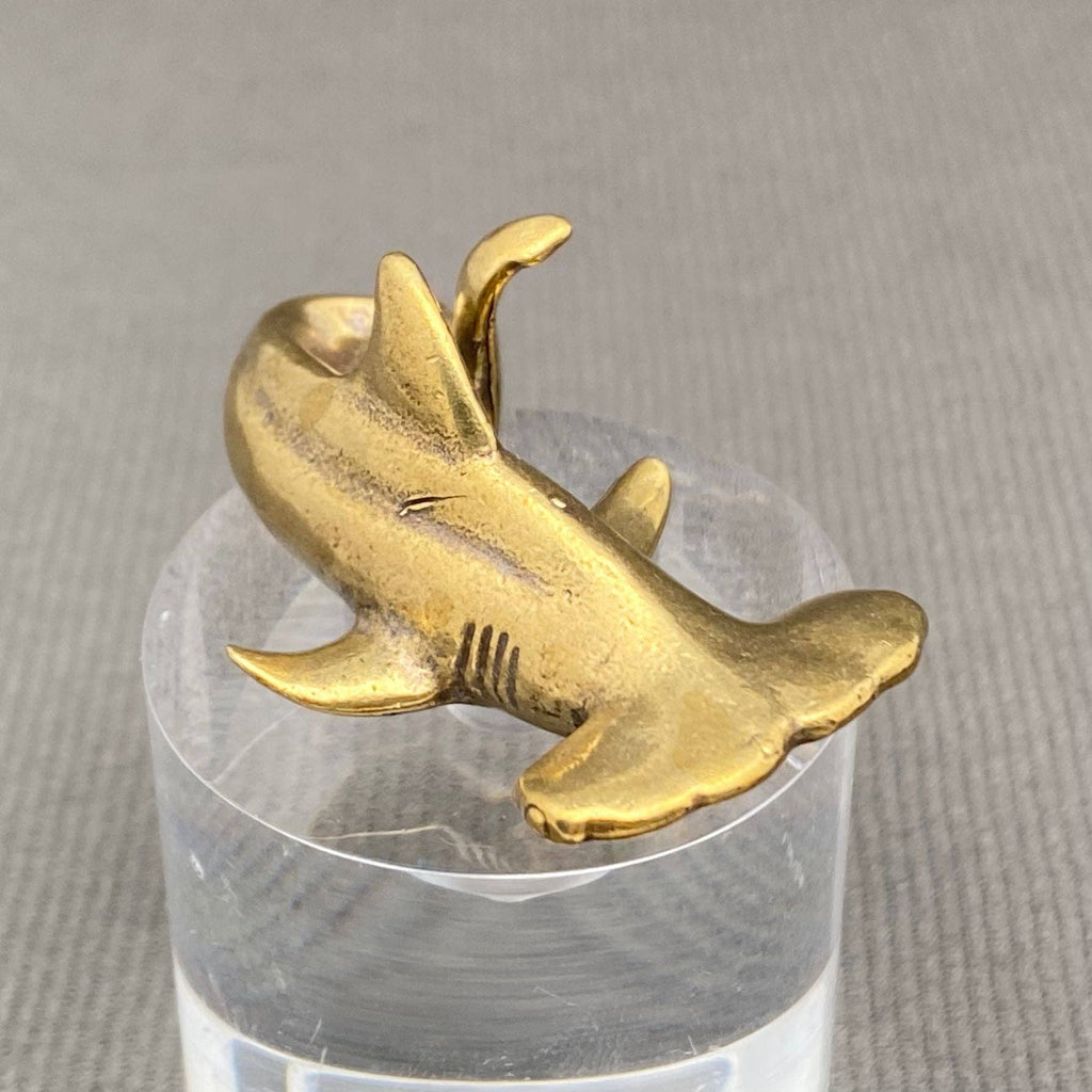 Brass Hammerhead Shark