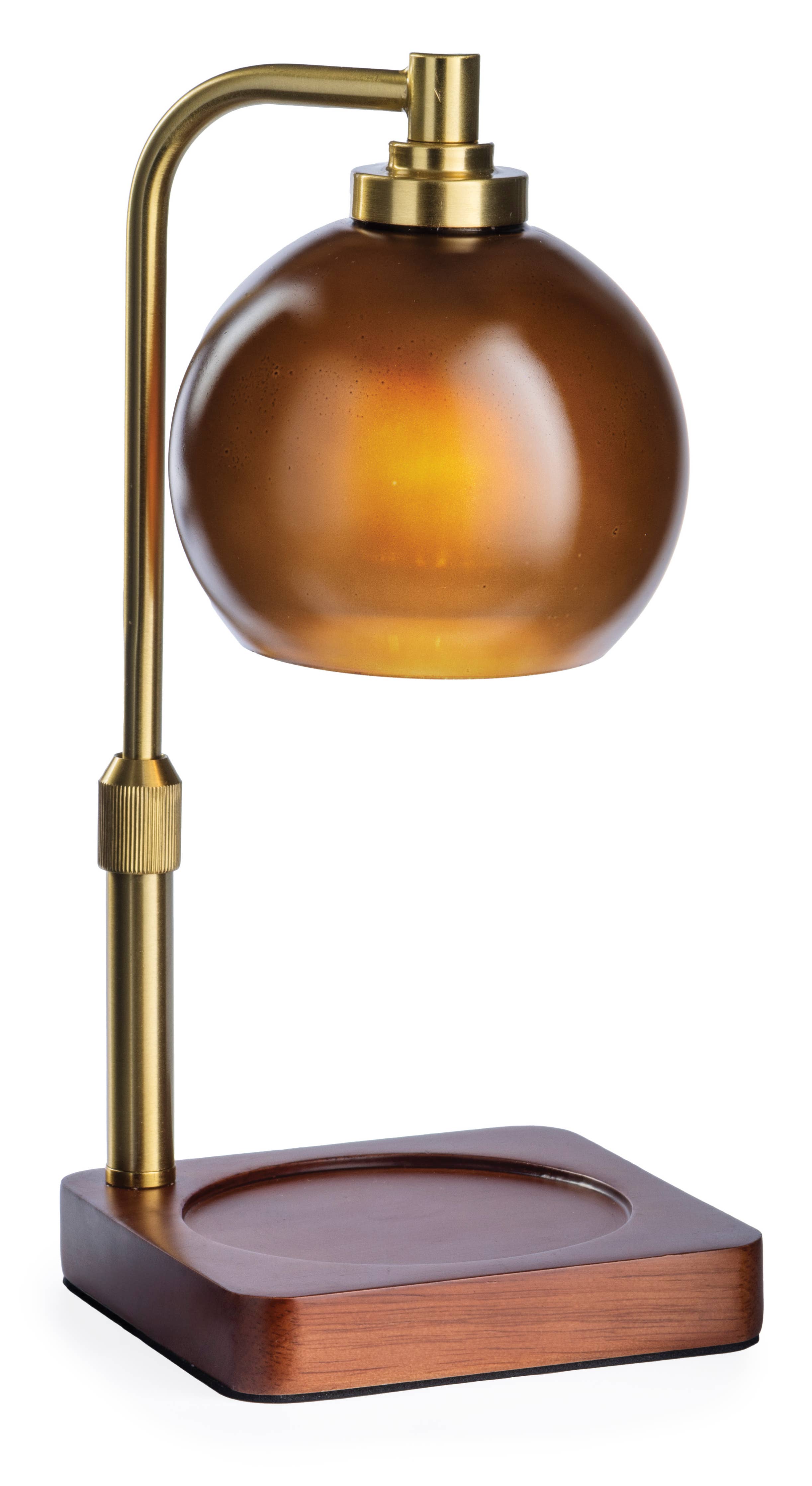 Amber Sphere Candle Warmer Lamp