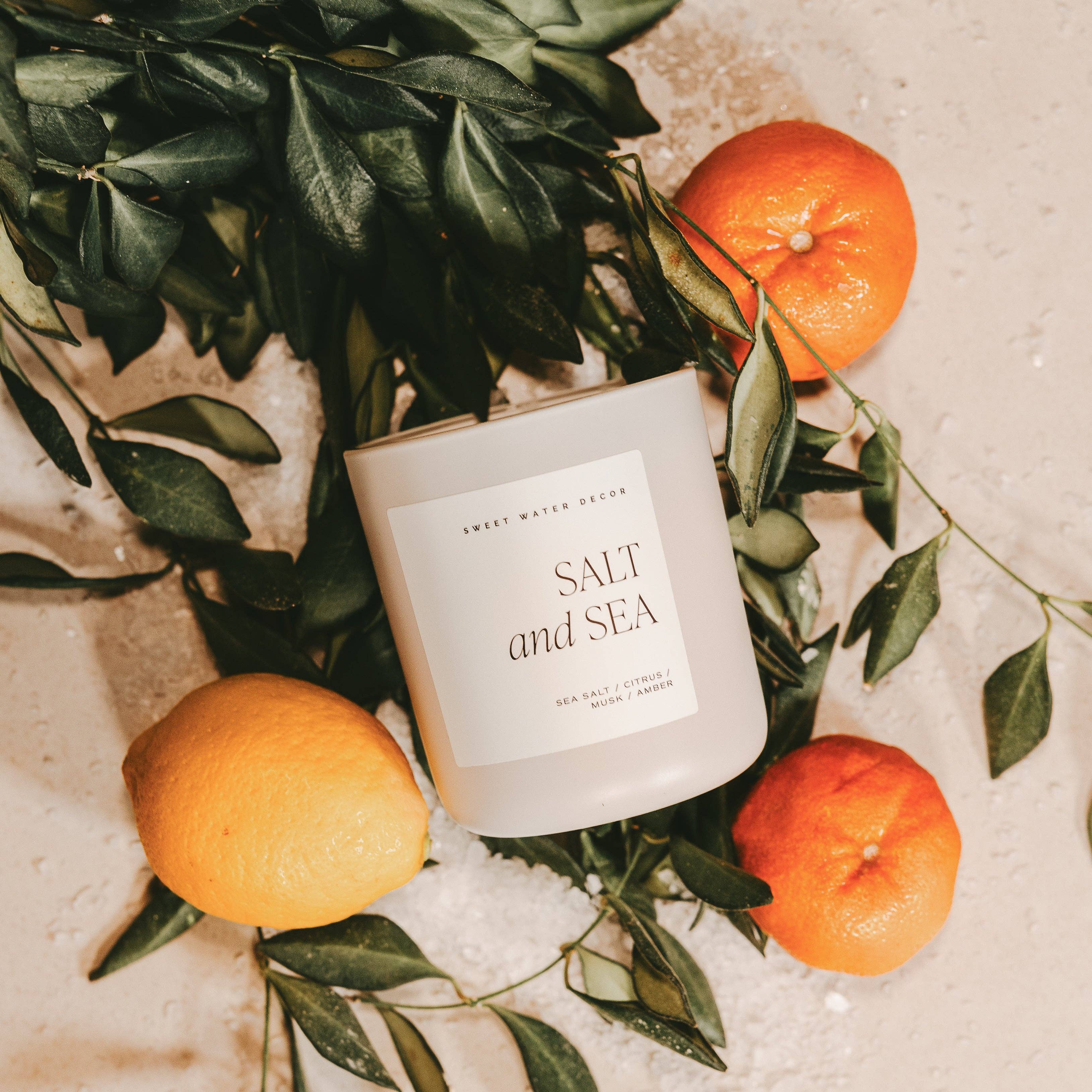 Salt and Sea Candle
