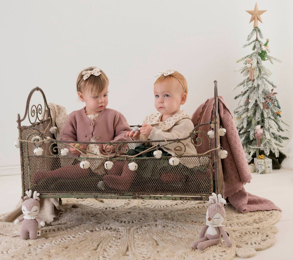 Baby Sophia Sweater: Sage / 6-12m