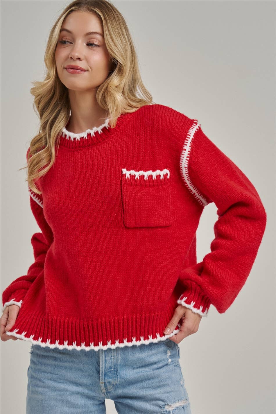 Candy Cane Lane Sweater