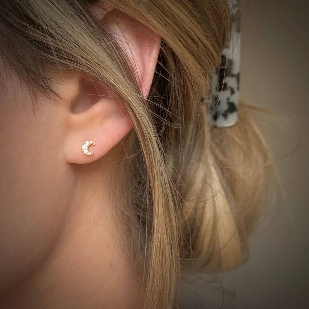 STAR & MOON STUDS