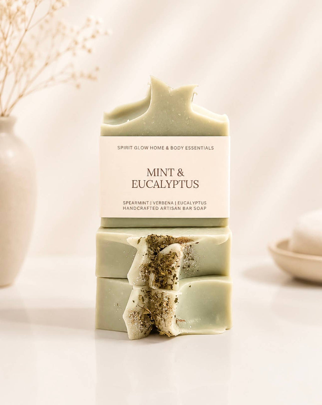 Mint & Eucalyptus - Handcrafted Artisan Soap Bar