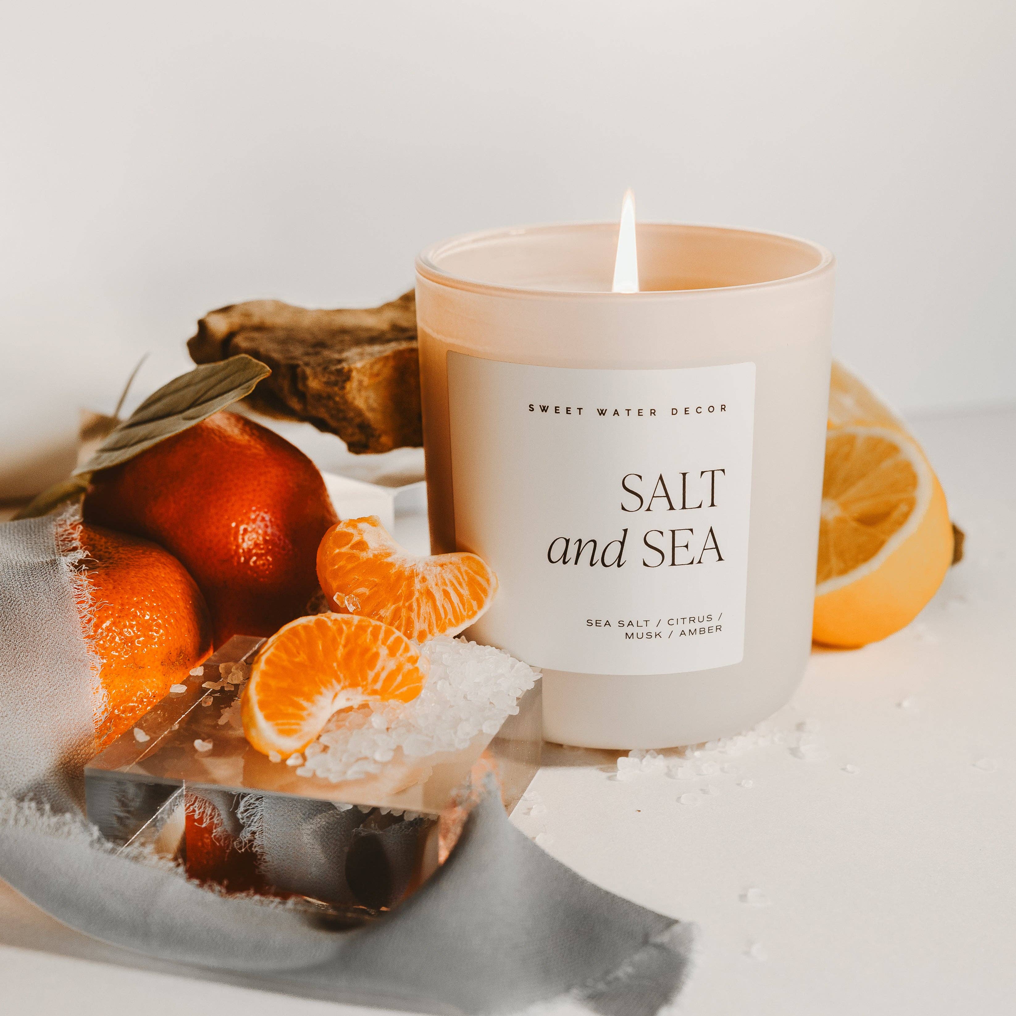 Salt and Sea Candle