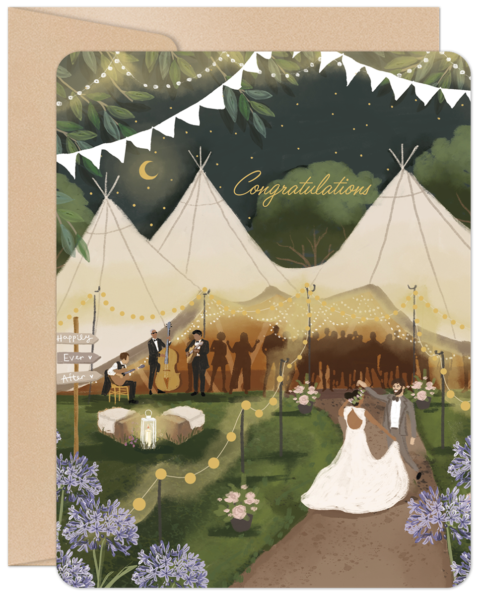 Congratulations Wedding Card