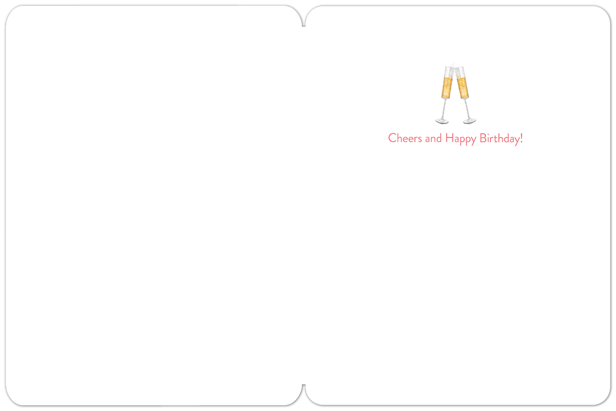 Get Bubbly Birthday Card
