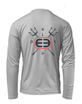 Eco Series Trident Sunshirt Long Sleeve Performance - Pearl Grey: Large