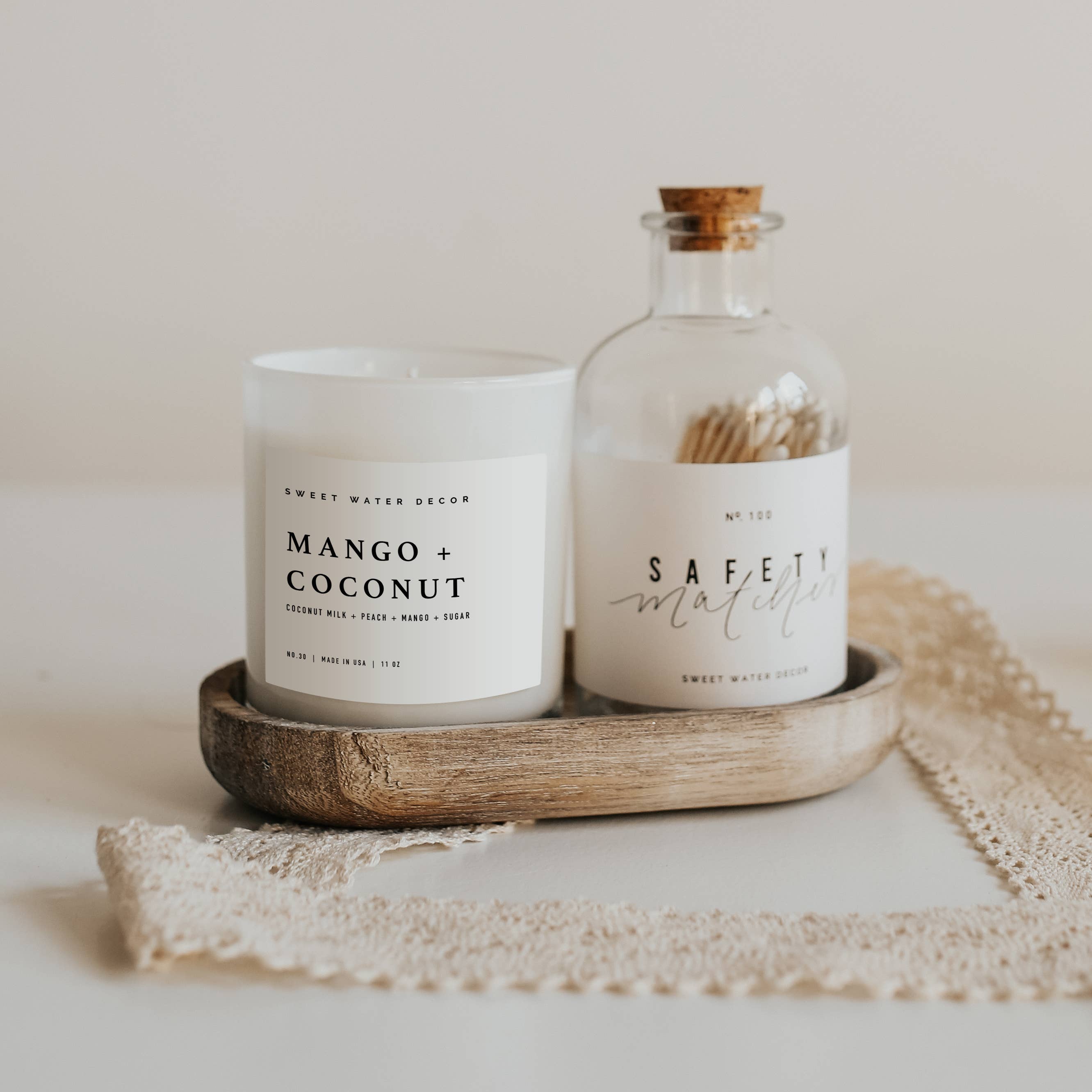 Mango and Coconut Candle