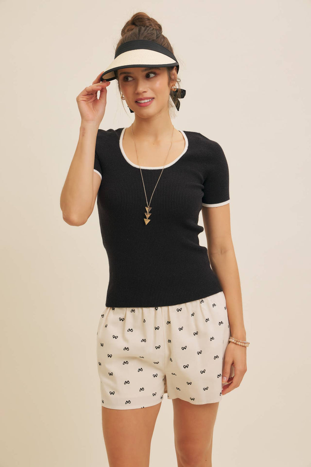 Monroe Rib Knit Top