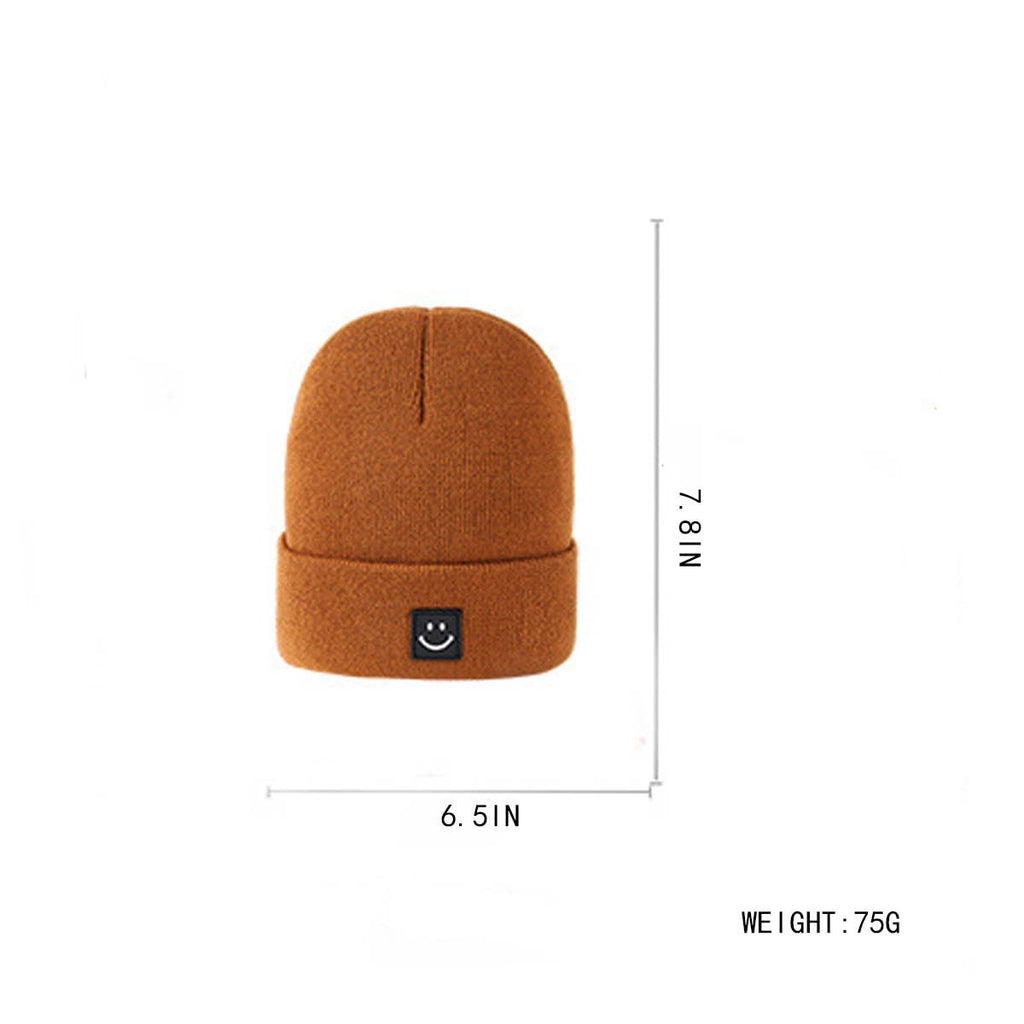 Little Joy Smiley Knit Beanie