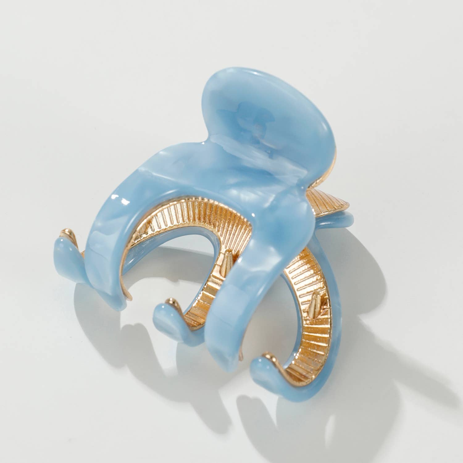 Jade Coastal Octopus Metal Claw Clip - Small: Assorted