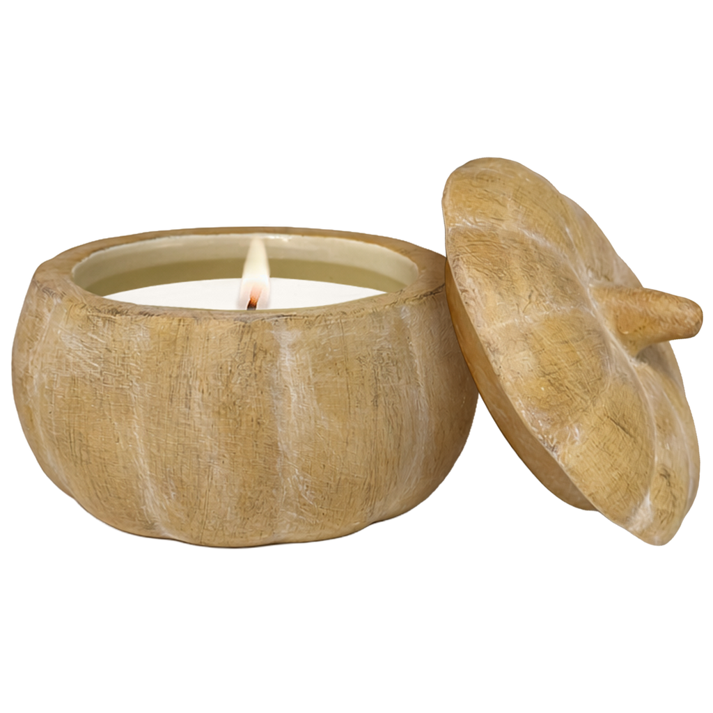 *NEW* Pumpkin Spice Soy Candle - 8 oz Pumpkin Jar, Fall Gift