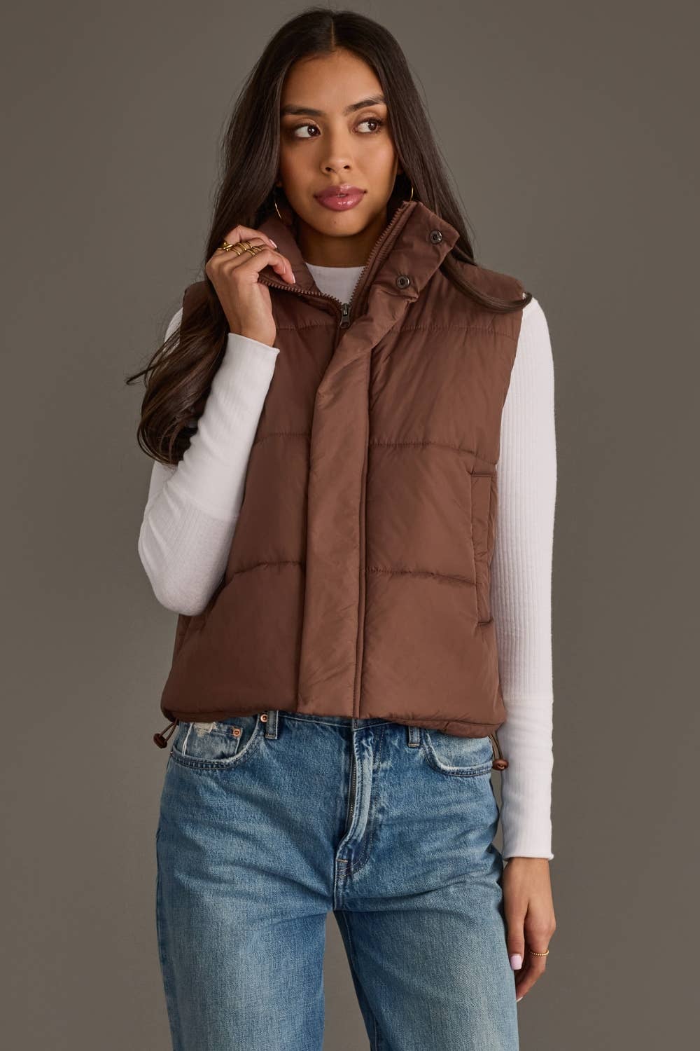 Brown Vest