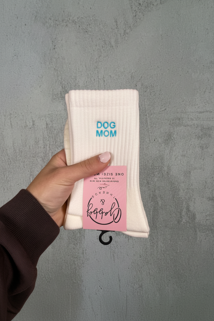 Dog Mom Grip Socks