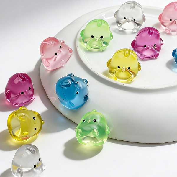 12pc Miniature Squishy Chickens
