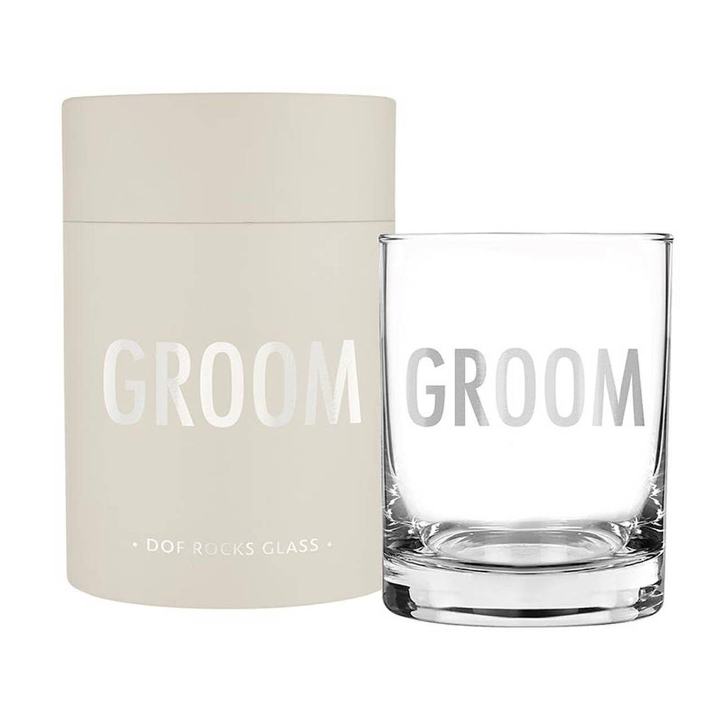 DOF Rocks Glass - Groom: Material