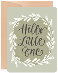 Hello Little One New Baby Card