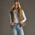 Olive Corduroy Vest