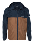 Fog Cutter Men's Jacket - Navy / Saddle