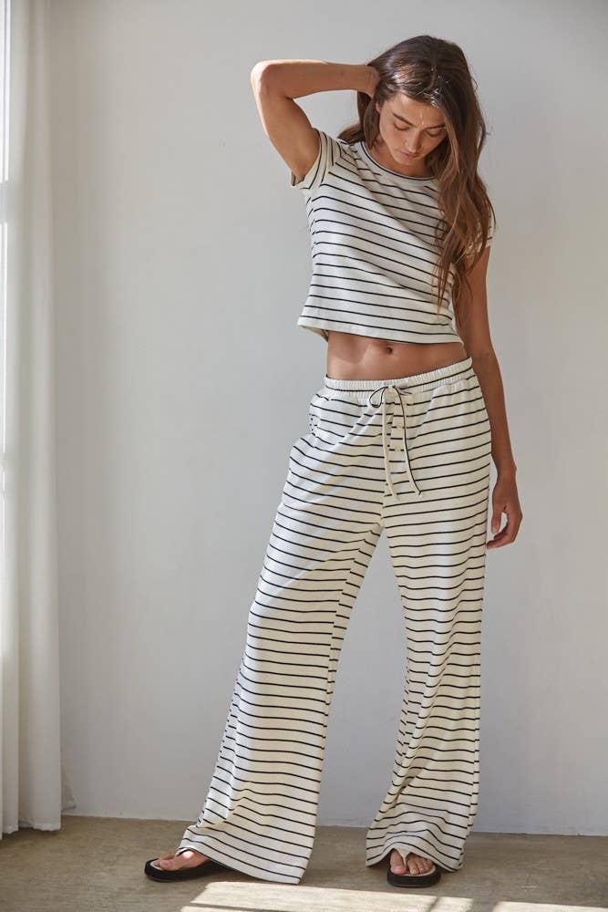Sunday Stripe Knit Pants