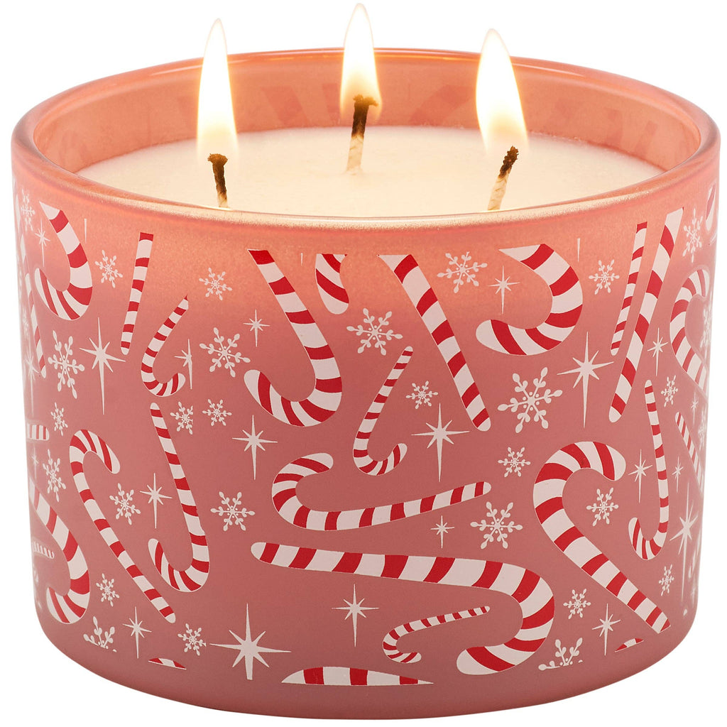 Candy Canes Candle