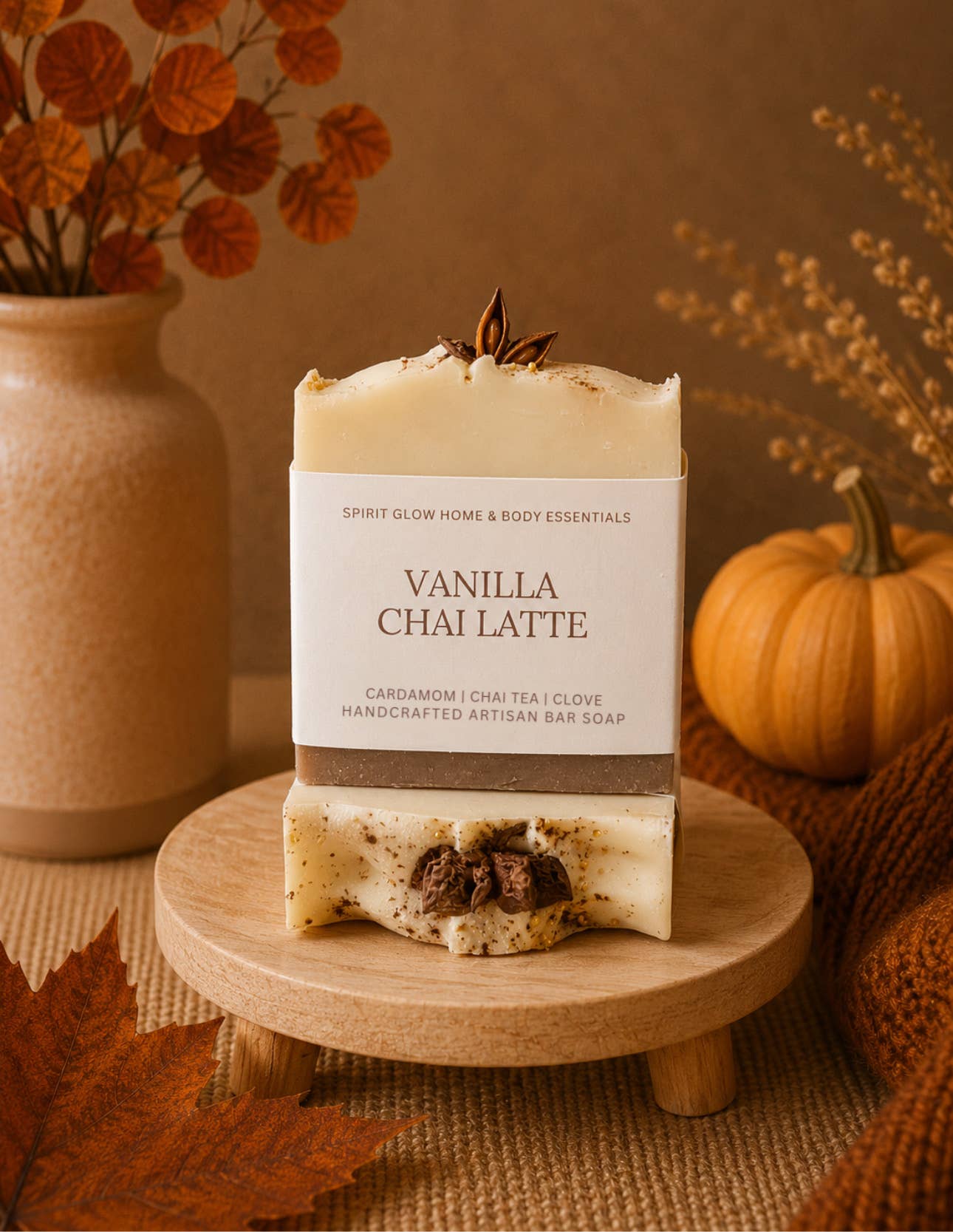 Vanilla Chai Latte  - Artisan Soap Bar