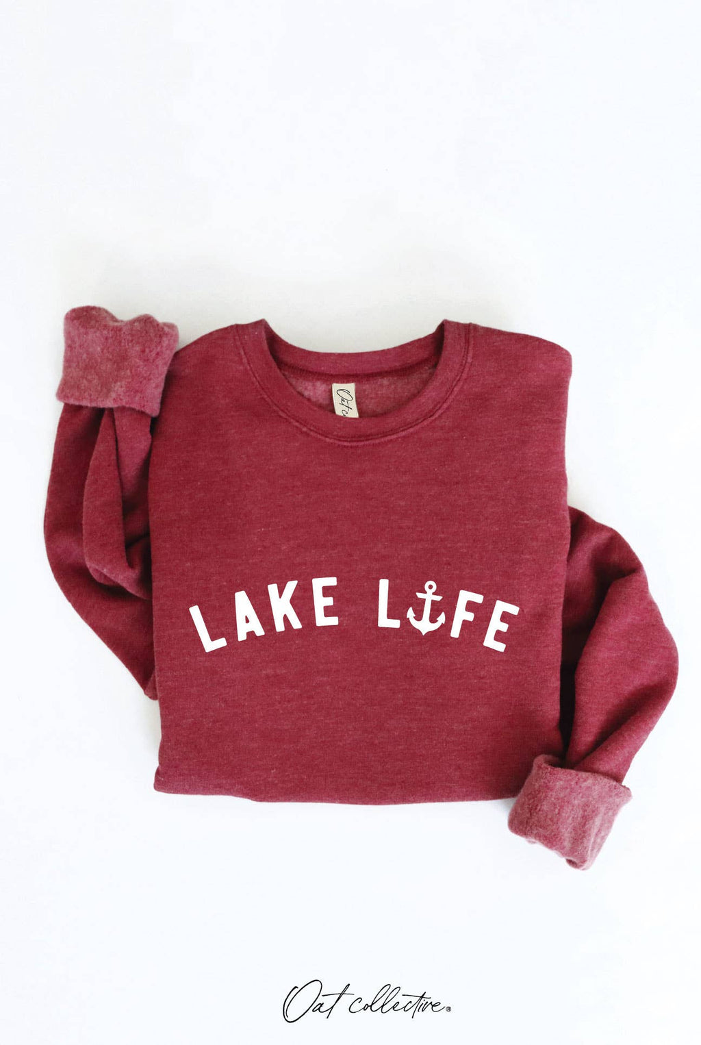 LAKE LIFE Graphic Sweatshirt: BLACK / S