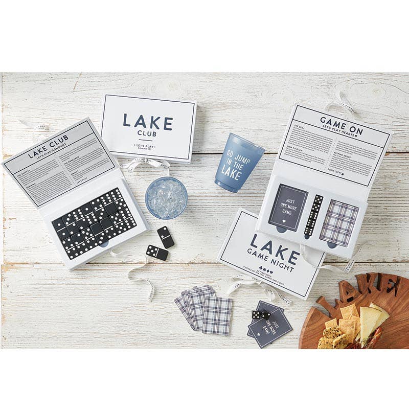 Face to Face Cards + Dice Book Box - Lake Game Night