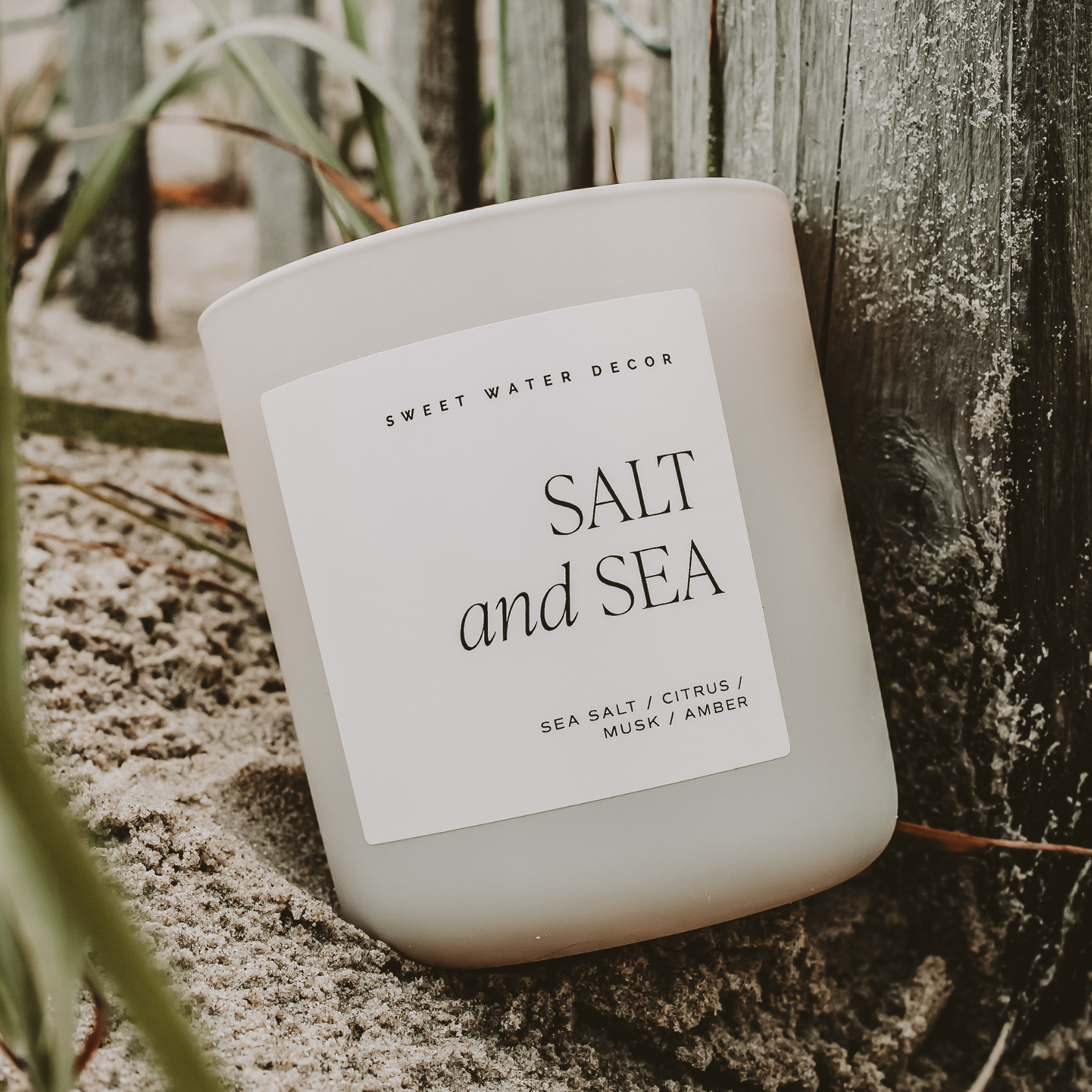 Salt and Sea Candle